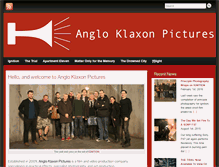 Tablet Screenshot of angloklaxon.com